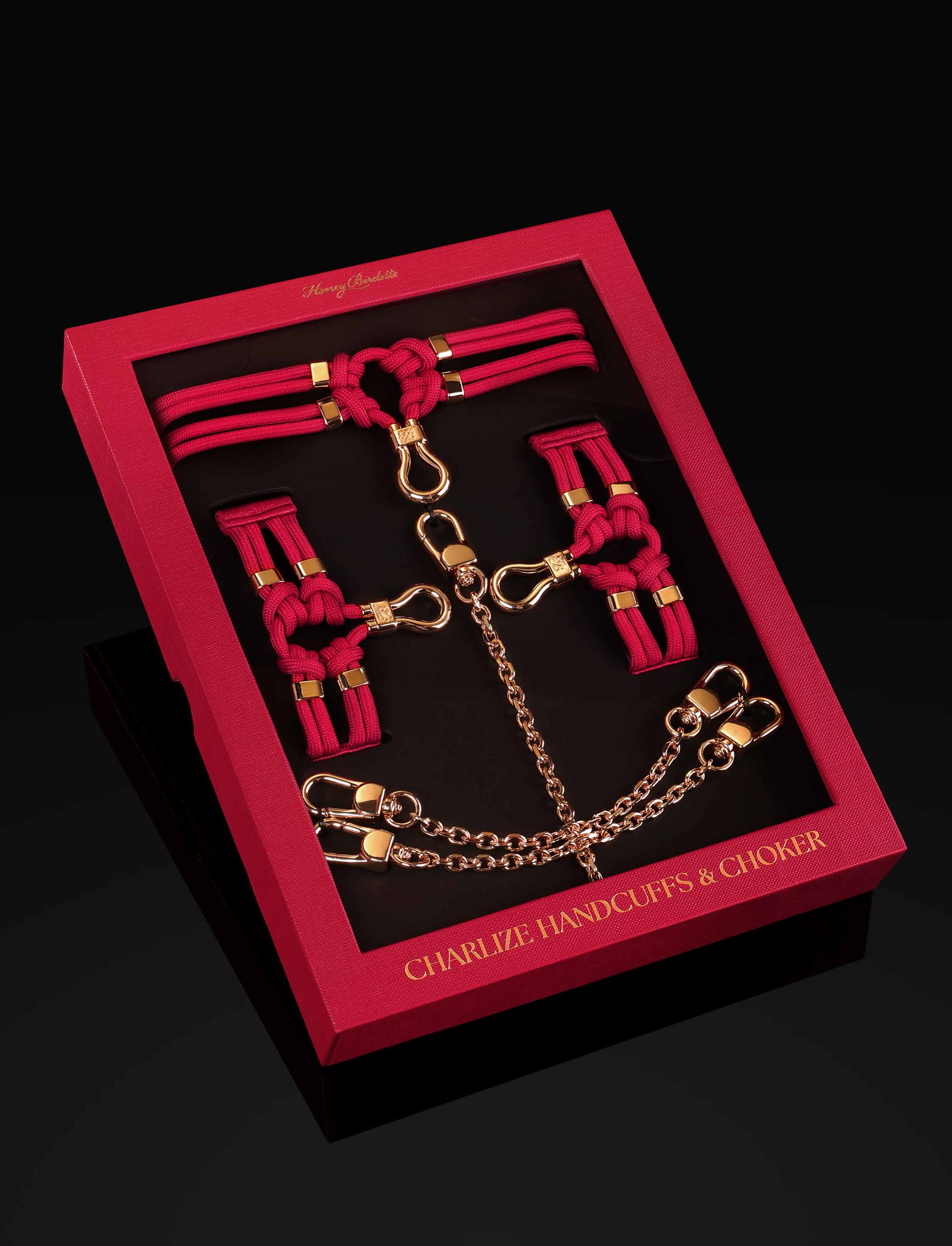Charlize Choker and Cuffs