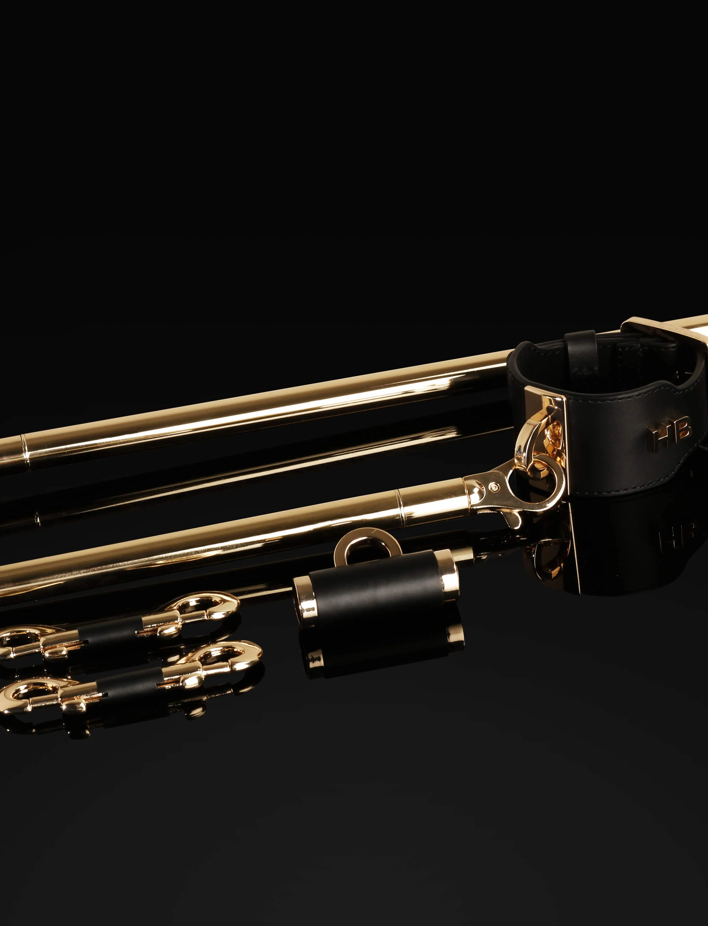 Fashion Fetish Leather Spreader Bar - Image 2