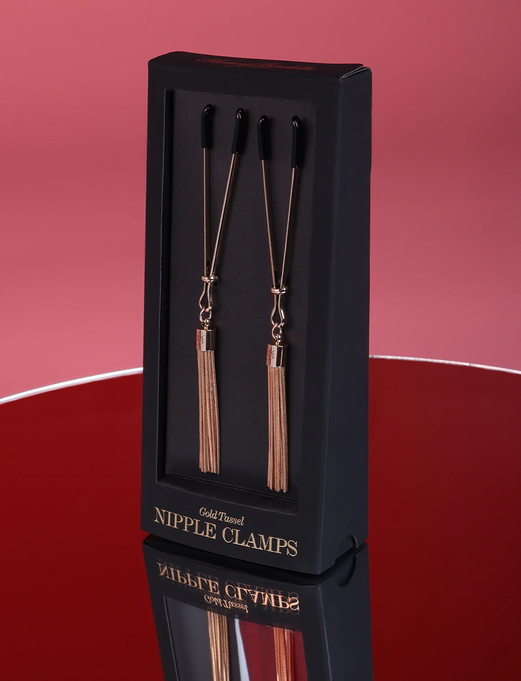 Gold Tassel Nipple Clamps - Image 2